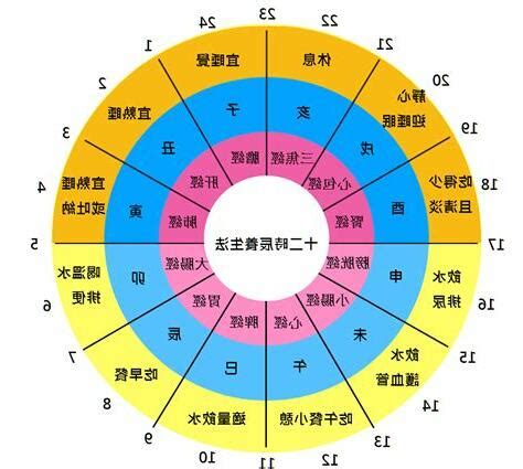 辰時五行|十二時辰對照表